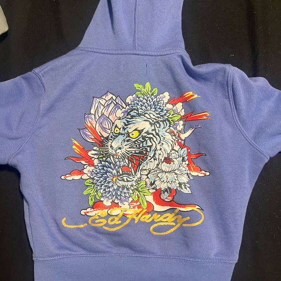 Ed Hardy Blue jacket - Picture 2 of 4